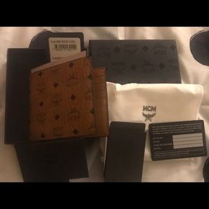 Authentic Mcm Men’s Wallet